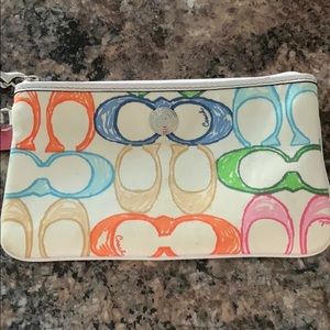 COACH wristlet
